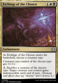 Etchings of the Chosen - The Lost Caverns of Ixalan Commander Decks