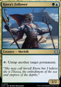 Kiora's Follower - The Lost Caverns of Ixalan Commander Decks