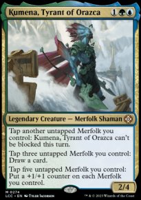 Kumena, Tyrant of Orazca - The Lost Caverns of Ixalan Commander Decks