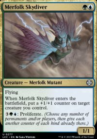 Merfolk Skydiver - The Lost Caverns of Ixalan Commander Decks