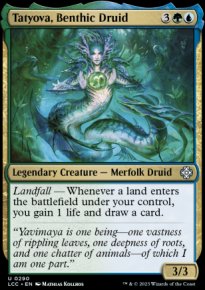 Tatyova, Benthic Druid - The Lost Caverns of Ixalan Commander Decks