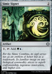 Simic Signet - The Lost Caverns of Ixalan Commander Decks