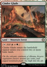 Cinder Glade - The Lost Caverns of Ixalan Commander Decks