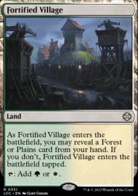 Fortified Village - The Lost Caverns of Ixalan Commander Decks