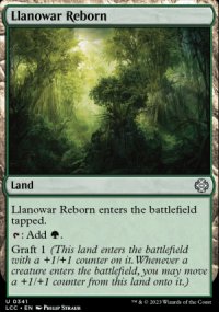 Llanowar Reborn - The Lost Caverns of Ixalan Commander Decks