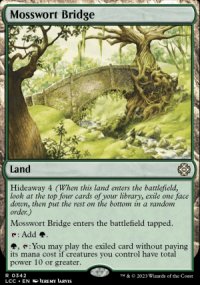 Mosswort Bridge - The Lost Caverns of Ixalan Commander Decks