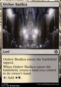 Orzhov Basilica - The Lost Caverns of Ixalan Commander Decks