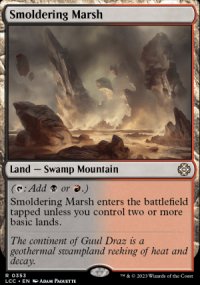 Smoldering Marsh - The Lost Caverns of Ixalan Commander Decks