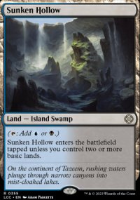 Sunken Hollow - The Lost Caverns of Ixalan Commander Decks