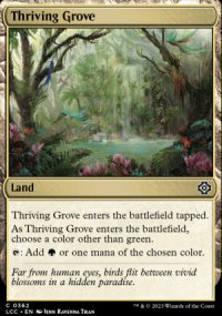 Thriving Grove - The Lost Caverns of Ixalan Commander Decks