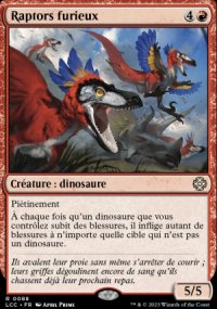 Raptors furieux - 