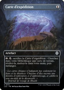 Carte d'expdition - 