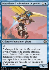 Maraudeuse  voile volante de guerre - 