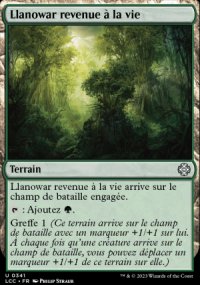 Llanowar revenue  la vie - 