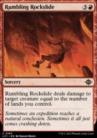 Rumbling Rockslide - The Lost Caverns of Ixalan