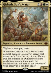 Gishath, Sun's Avatar 1 - The Lost Caverns of Ixalan