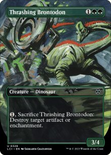 Thrashing Brontodon 2 - The Lost Caverns of Ixalan