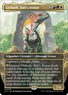 Gishath, Sun's Avatar 2 - The Lost Caverns of Ixalan