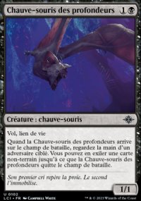 Chauve-souris des profondeurs - 