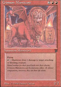 Crimson Manticore - 