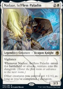 Nadaar, Selfless Paladin - D&D Forgotten Realms - Ampersand Promos