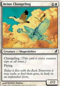 Avian Changeling - Lorwyn