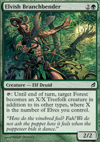 Elvish Branchbender - Lorwyn