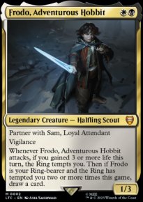 Frodo, Adventurous Hobbit 1 - The Lord of the Rings Commander Decks