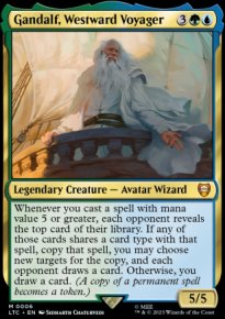 Gandalf, Westward Voyager 1 - The Lord of the Rings Commander Decks