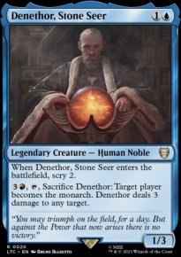 Denethor, Stone Seer 1 - The Lord of the Rings Commander Decks