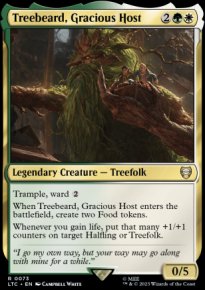 Treebeard, Gracious Host 1 - The Lord of the Rings Commander Decks