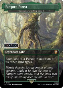 Yavimaya, Cradle of Growth 3 - The Lord of the Rings Commander Decks