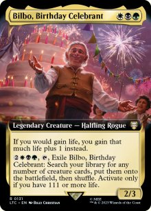 Bilbo, Birthday Celebrant 2 - The Lord of the Rings Commander Decks