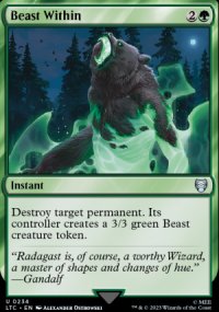 Beast Within - The Lord of the Rings Commander Decks