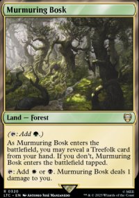 Murmuring Bosk - The Lord of the Rings Commander Decks