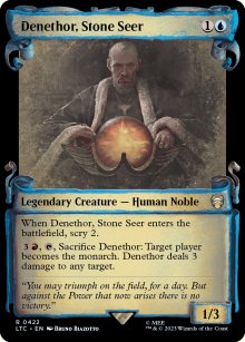 Denethor, Stone Seer 3 - The Lord of the Rings Commander Decks