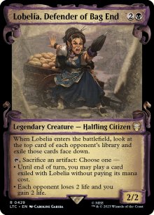 Lobelia, Defender of Bag End 3 - The Lord of the Rings Commander Decks