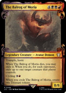 The Balrog of Moria 3 - The Lord of the Rings Commander Decks