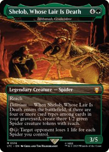 Ishkanah, Grafwidow - The Lord of the Rings Commander Decks