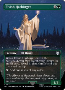 Elvish Harbinger - The Lord of the Rings Commander Decks