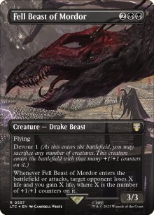 Fell Beast of Mordor 2 - The Lord of the Rings Commander Decks