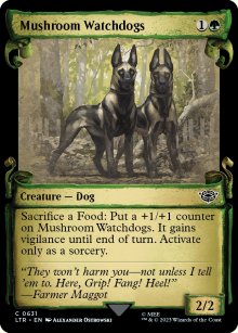 Chiens de garde des champignons - 