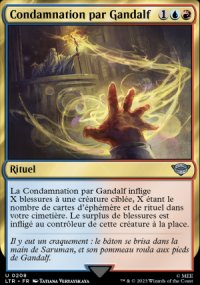 Condamnation par Gandalf - 