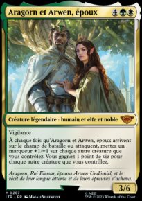 Aragorn et Arwen, époux - 