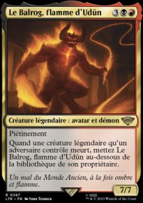 Le Balrog, flamme d'Udn - 