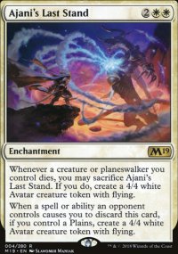 Ajani's Last Stand - Magic 2019