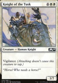 Knight of the Tusk - Magic 2019