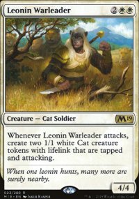 Leonin Warleader - Magic 2019