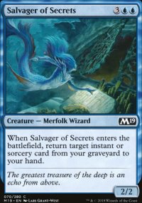 Salvager of Secrets - Magic 2019