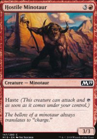 Hostile Minotaur - Magic 2019